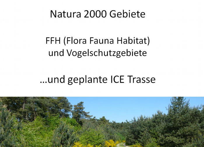01 Natura 2000 und ICE Trassenvarianten 16